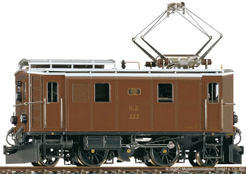 Bemo 1256132 - Swiss Electric Locomotive Ge 2/4 222 of the RHB