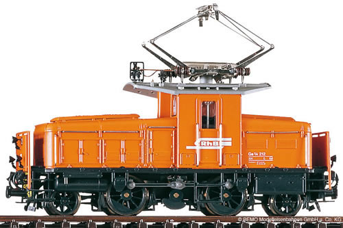 Bemo 1257132 - Swiss Elecctric Locomotive RhB Ge 2/4 212 Rangierlok with 5 pol- Motor