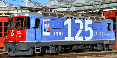 Bemo 1258143 - Swiss Electric Locomotive Ge 4/4 II 623 Bonaduz of the RhB