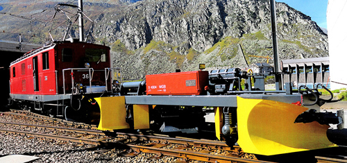 Bemo 1261222 - Swiss Electrci Cogwheel Locomotive HGe 4/4 I 32 of the FO