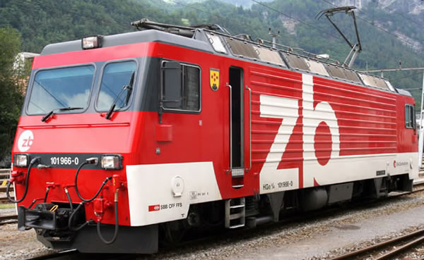 Bemo 1262476 - Swiss Electric Cograil Locomotive HGe 4/4 101 of the Zentralbahn Railway