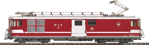 Bemo 1263512 - Swiss Baggage Railcar Deh 4/4 22 St.Niklaus of the BVZ