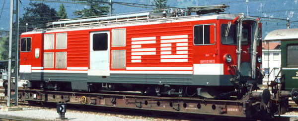 Bemo 1264213 - Swiss Electric Railcar Deh 4/4 93 of the FO