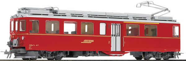 Bemo 1266117 - Swiss Electric Railcar ABe 4/4 47 of the RHB
