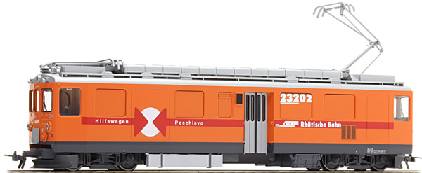 Bemo 1266152 - Swiss Electric Railway Service Locomotive Xe 4/4 232 02 of the RHB