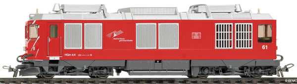 Bemo 1267251 - Swiss Diesel Locomotive HGm 4/4 61 MGB