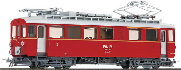Bemo 1268136 - Swiss Electric Railcar Abe 4/4 36 Bernina of the RHB