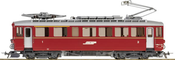 Bemo 1268147 - Swiss Electric Railcar ABe 4/4 37 Bernina of the RHB