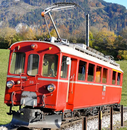 Bemo 1268605 - Swiss Electric Railcar Reihe ABe 4/4