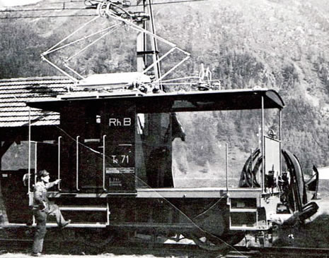 Bemo 1270102 - Swiss Electric Locomotive Reihe Te 2/2 of the RHB