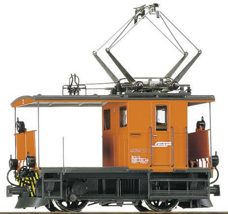 Bemo 1270133 - Swiss Electric Shunting Locomotive Te 2/2 73 of the RHB