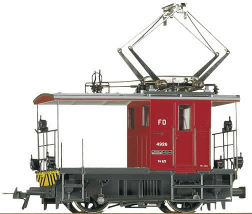 Bemo 1271216 - Swiss Electric Shunting Locomotive FO Te 2/2 4926