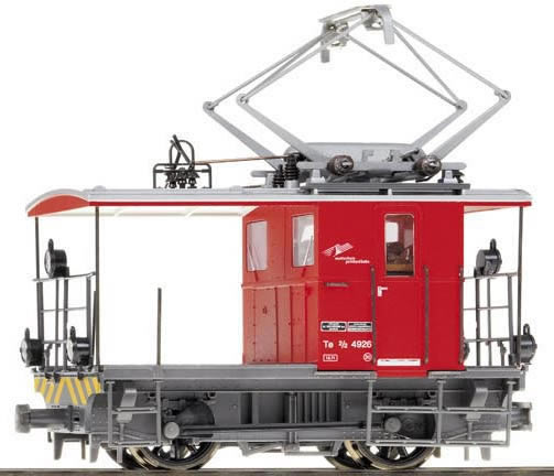 Bemo 1271266 - Swiss Electric Shunting Locomotive MGB Te 2/2 4926