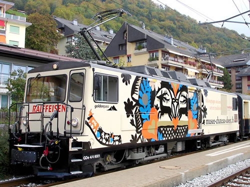 Bemo 1280321 - Swiss Electric Locomotive GDe 4/4 6001 of the MOB