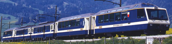 Bemo 1281326 - Swiss Electric Railcar BDe 4/4 3006 of the MOB