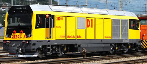 Bemo 1288101 - Swiss Diesel Locomotive Gmf 287 01 D1 of the RhB