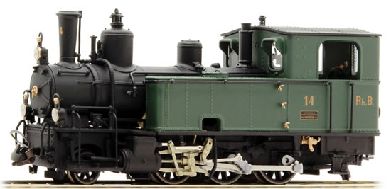 Bemo 1295114 - Swiss Steam Locomotive G 3/4 14 of the RHB