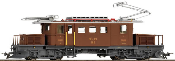 Bemo 1298132 - Swiss Electric Locomotive Ge 4/4 182 Bernina crocodile of the RHB