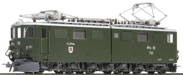 Bemo 1354102 - Swiss Electric Locomotive Ge 6/6 II 702 Curia of the RHB (DCC Decoder)