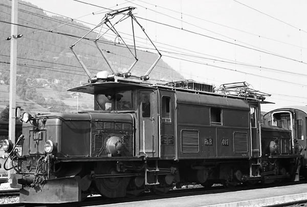 Bemo 1355130 - Swiss Electric Locomotive Ge 6/6 I 406 Rhätisches Krokodil (DCC Decoder)