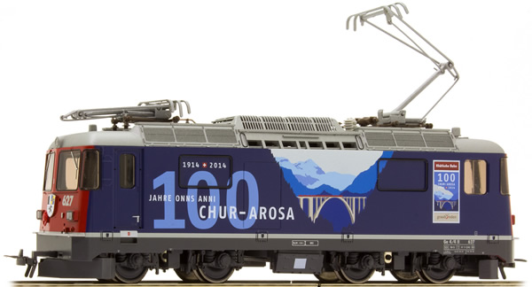 Bemo 1358167 - Swiss Electric Locomotive Series Ge 4/4 II of the RHB (DCC Sound Decoder)