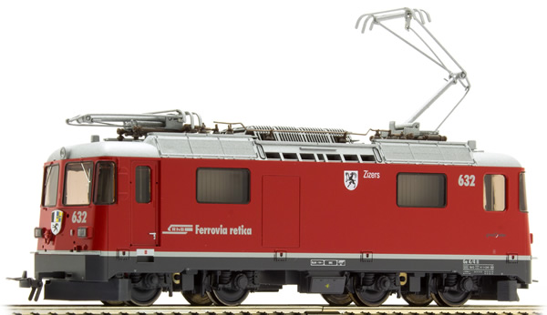 Bemo 1358172 - Swiss Electric Locomotive Ge 4/4 II 632 of the RHB (DCC Sound Decoder)