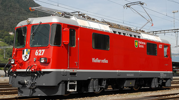 Bemo 1358187 - Swiss Electric Locomotive Ge 4/4 II 627 of the RhB