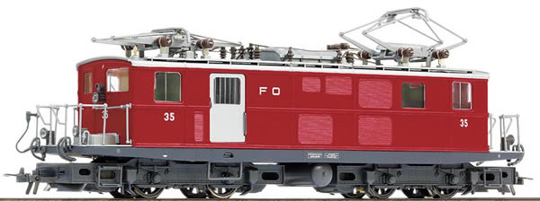 Bemo 1361205 - Swiss Electric Locomotive HGe 4/4 I 35 (DCC Decoder)