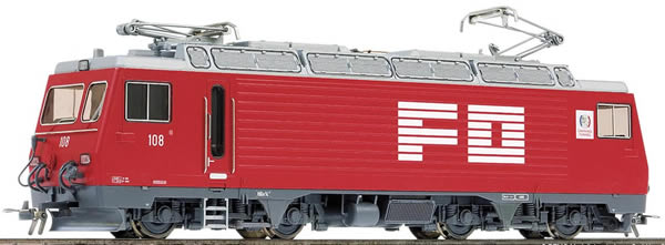 Bemo 1362218 - Swiss Electric Locomotive HGe 4/4 II 108 Nufenen (DCC Decoder)