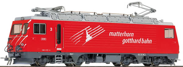 Bemo 1362553 - Swiss Electric Locomotive HGe 4/4 3 Dom of the MGB (DCC Decoder)