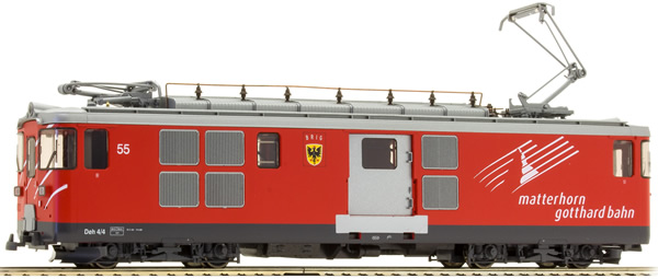 Bemo 1363255 - Swiss Electric Railcar Bauart Deh 4/4 (DCC Decoder)