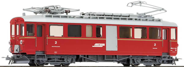 Bemo 1368148 - Swiss Electric Railcar ABDe 4/4 38 of the RHB (DCC Decoder)