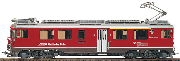 Bemo 1369107 - Swiss Electric Railcar ABe 4/4 55 of the RhB