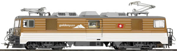 Bemo 1380345 - Swiss Electric Locomotive GDe 4/4 6005 Goldenpass (DCC Decoder)
