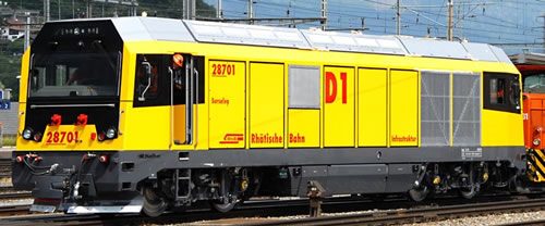 Bemo 1388101 - Swiss Diesel Locomotive Gmf 287 01 D1 of the RhB (DCC Sound Decoder)