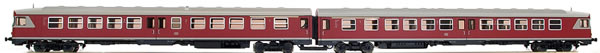Bemo 1520800 - German Diesel Railcar VT 24 649/650 of the DB 
