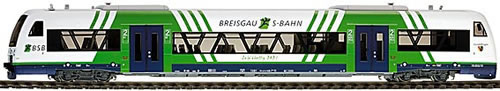 Bemo 1532917 - German Breisgau S-Bahn VT 017 RegioShuttle RS1 of the BSB