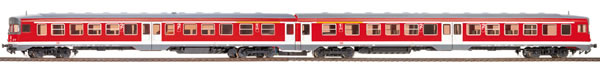 Bemo 1621840 - German Diesel Railcar  Set Class 634 655 / 634 661 of the DB AG