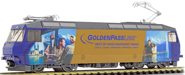 Bemo 1659334 - Swiss Electric Locomotive GoldenPass Panoramic of the RhB