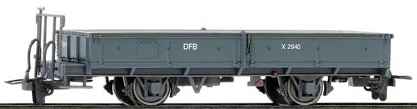Bemo 2257298 - Low Sided Freight Wagen X 2948