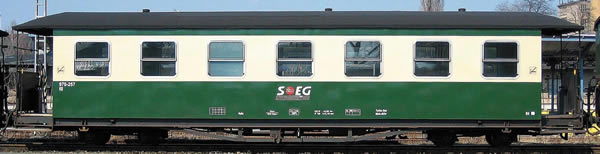 Bemo 3020871 - 2nd Class Passenger Wagen 970-268