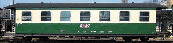 Bemo 3021871 - 2nd Class Passenger Wagen 970-472