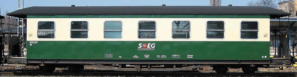 Bemo 3021872 - 2nd Class Passenger Wagen 970-234