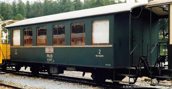 Bemo 3231128 - Passenger Wagen 2nd Class B 2078