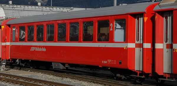 Bemo 3250160 - Swiss Passenger Car B 2360 EW I of the RhB