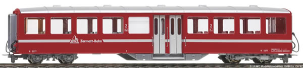 Bemo 3257516 - 2nd Class Passenger Coach B 2276