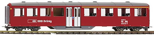 Bemo 3258436 - 1/2 Class Passenger Coach AB 476