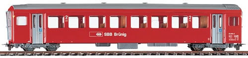 Bemo 3271431 - 2nd Class Passenger Coach B 301-2