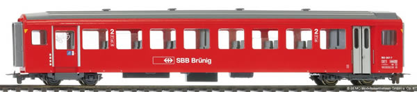 Bemo 3271437 - 2nd Class Passenger Coach BD 357