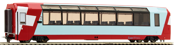 Bemo 3288102 - 2nd Class Panorama Passsenger Coach Bauart Bp